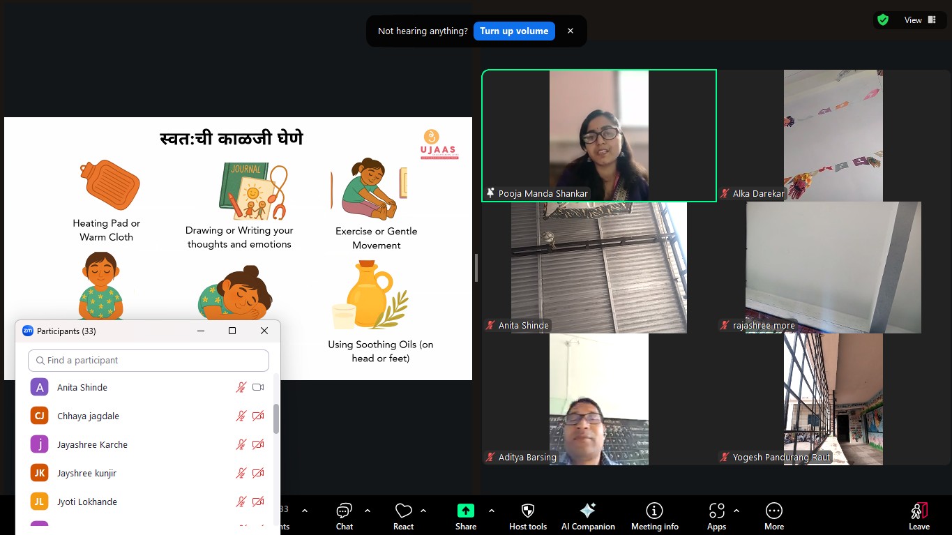 On Teachers’ Day: Ujaas Empowers Pune Teachers to Lead Menstrual Health Awareness